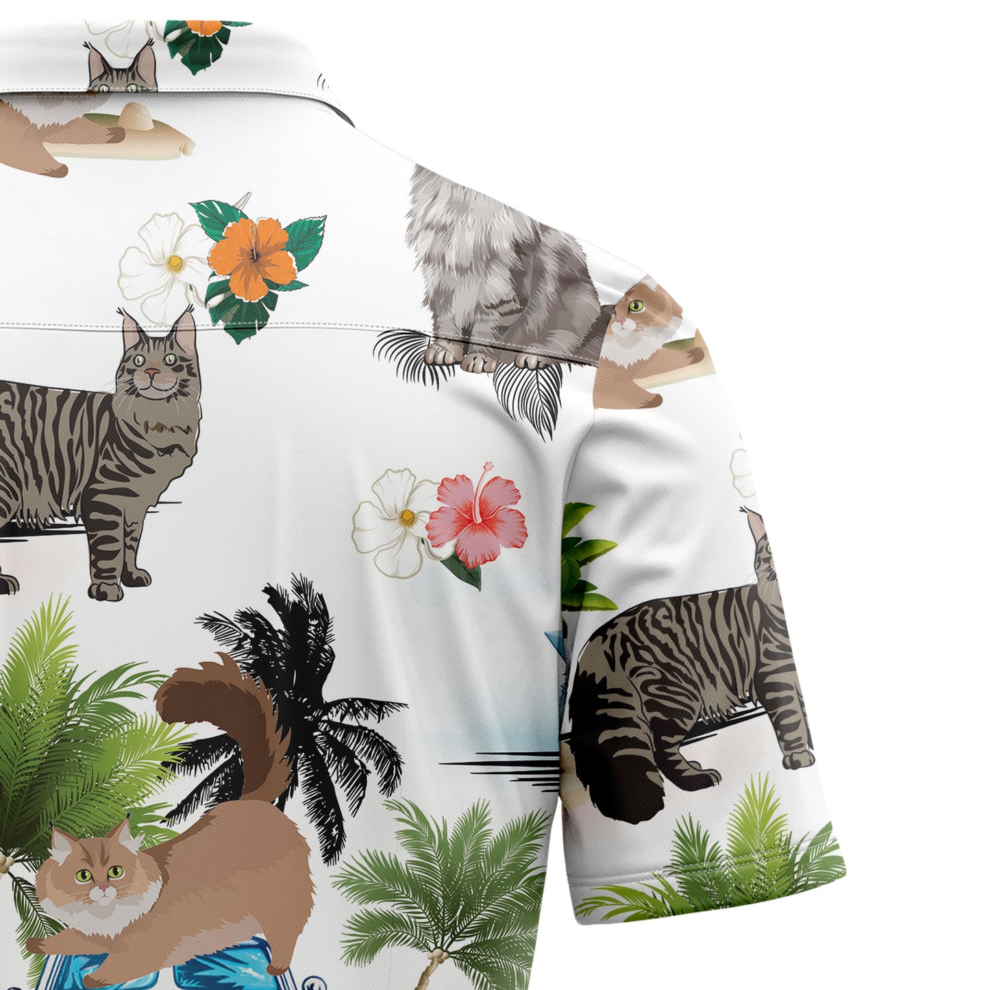 Maine Coon Vacation G5710 Hawaiian Shirt