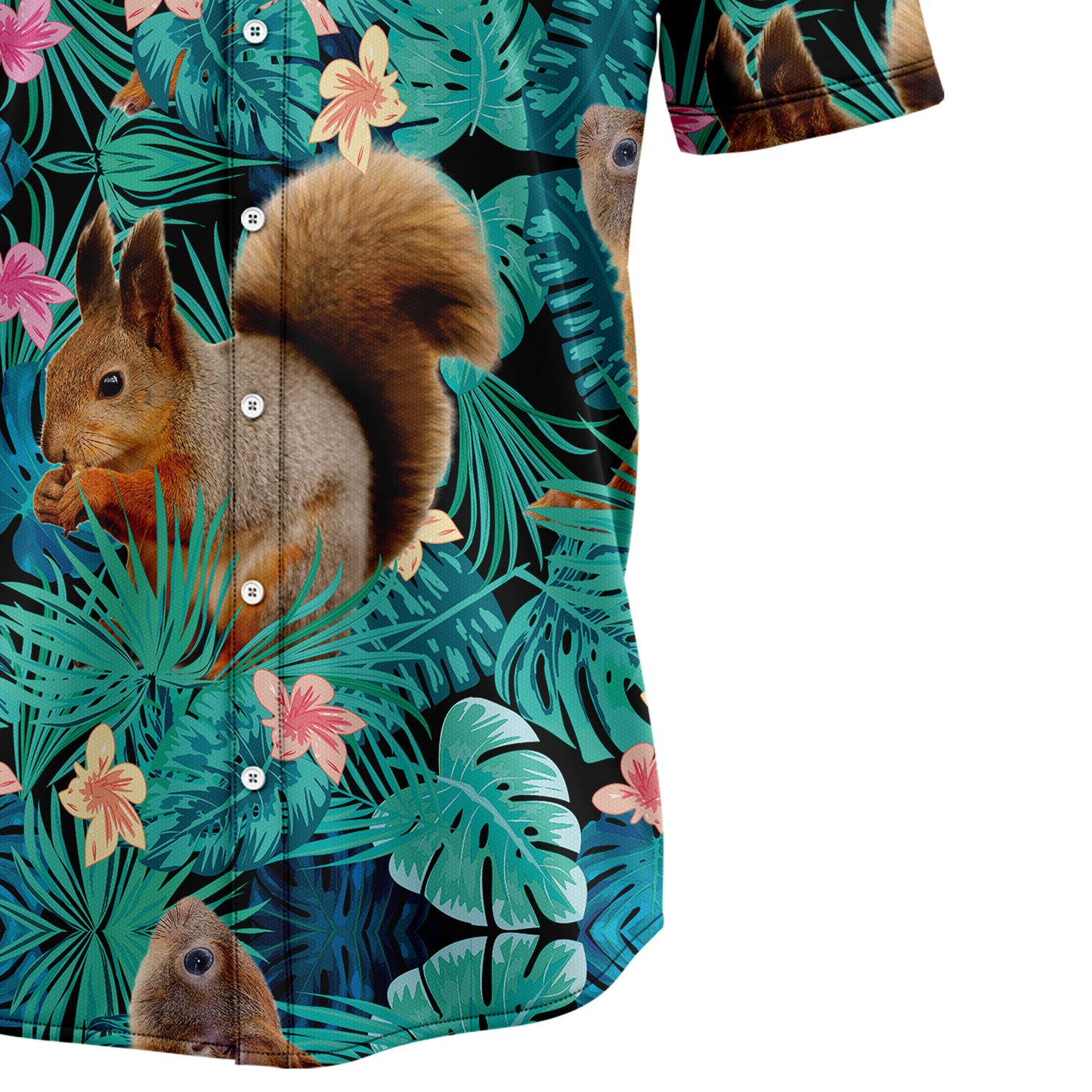 Squirrels Tropical T0607 Hawaii Shirt