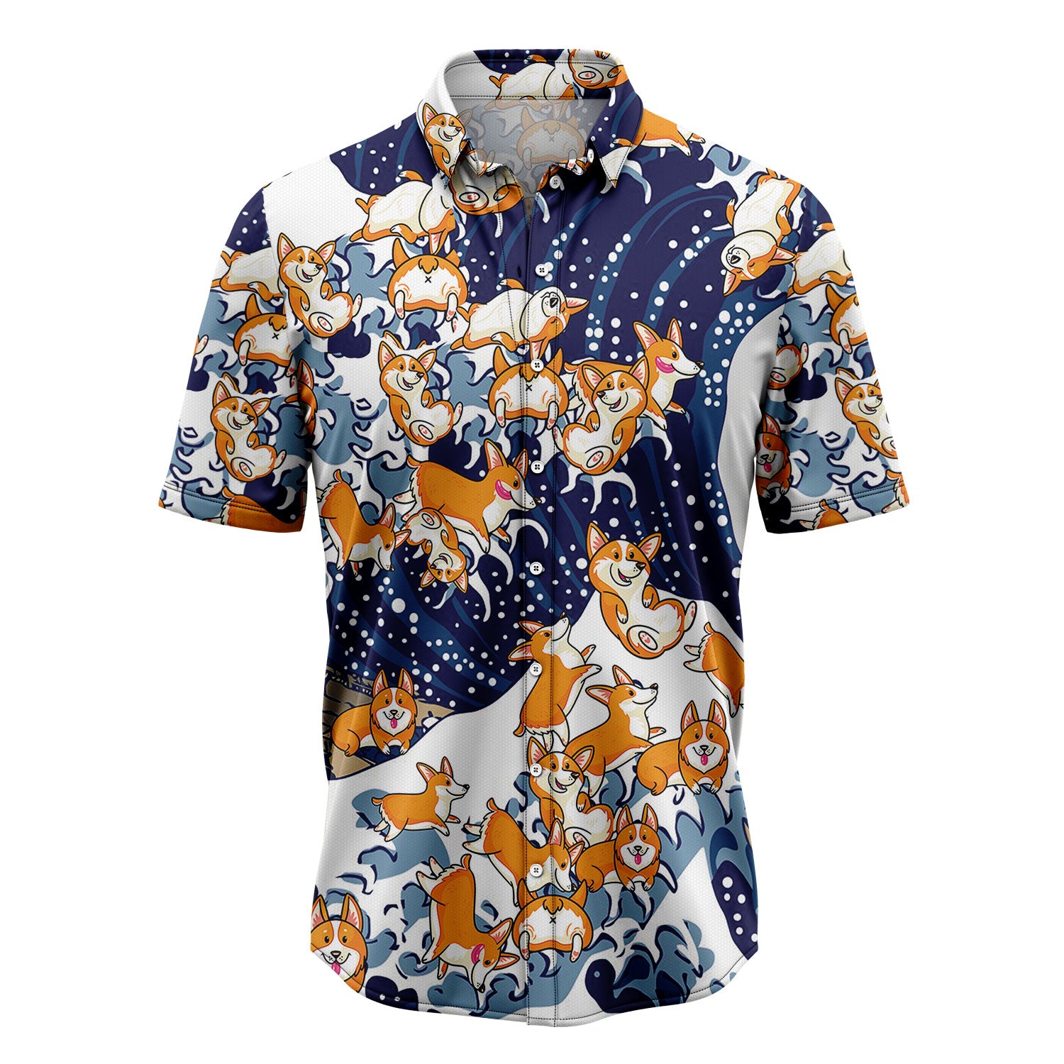 HowAhYa® Hawaiian Shirt - Quarter Wrap™ Print