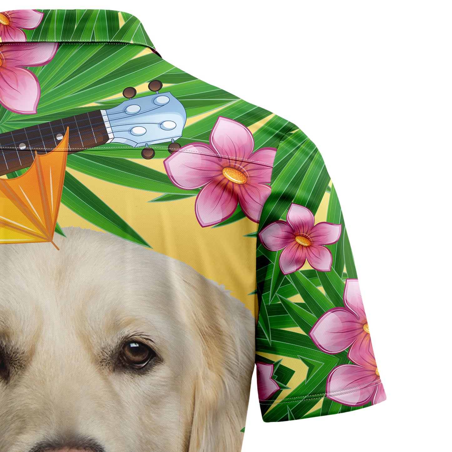 Golden Retriever Summer Party TY2007 Hawaiian Shirt
