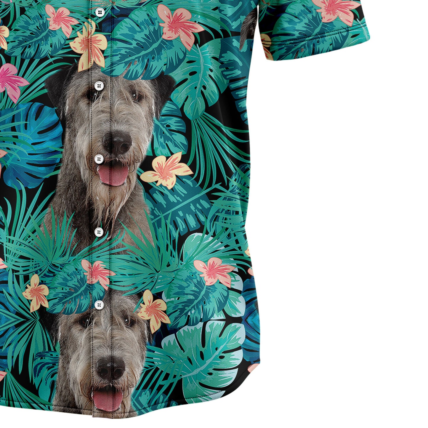 Irish Wolfhound Tropical T0307 Hawaiian Shirt