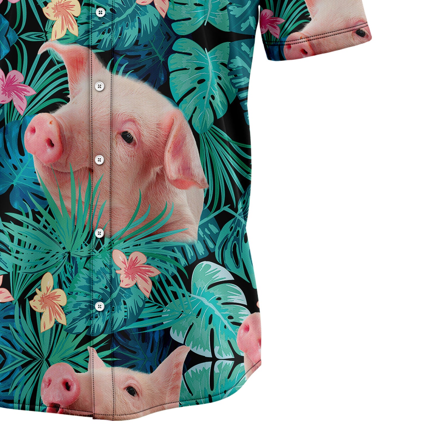 Pig Tropical T0607 Hawaiian Shirt