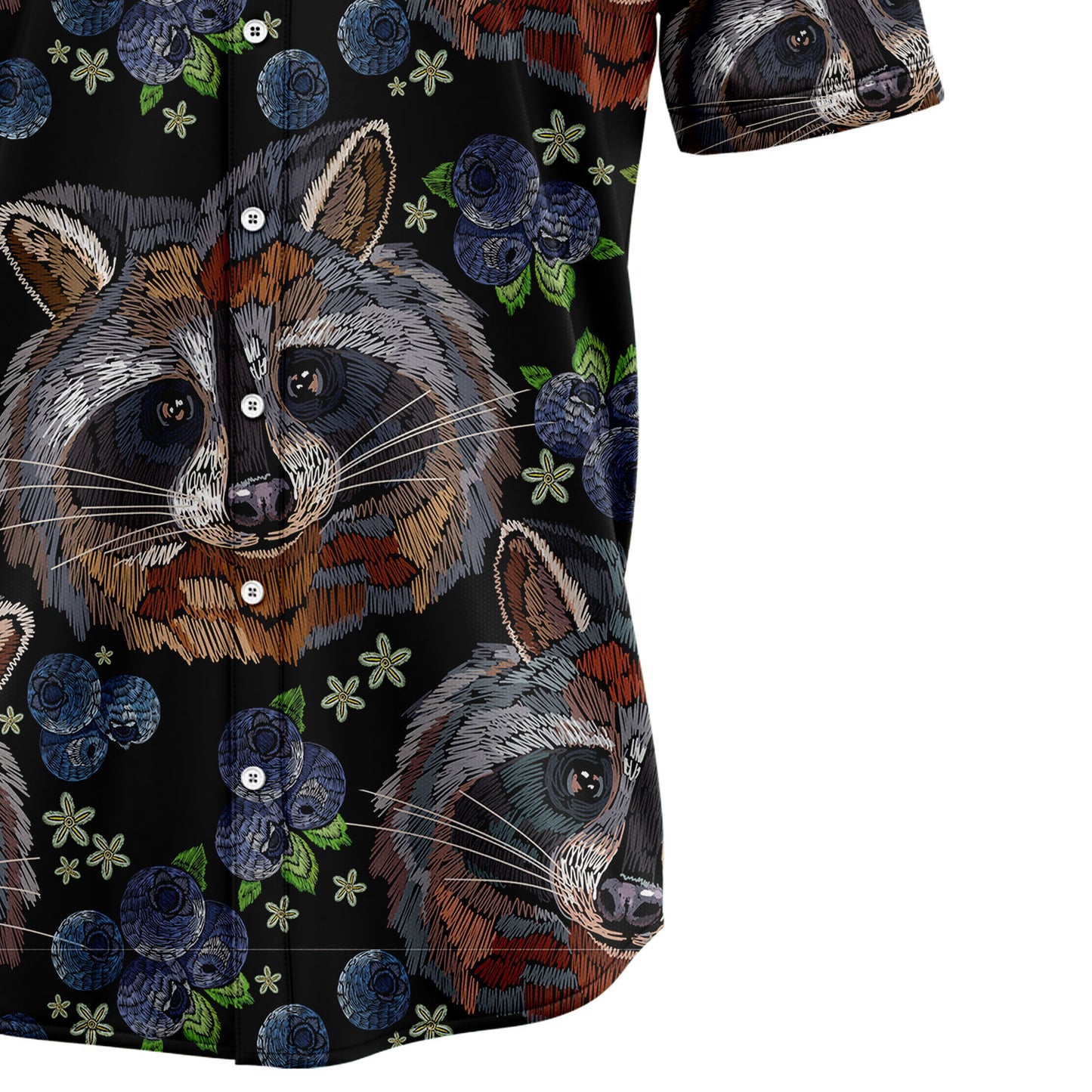 Amazing Raccoons H11836 Hawaiian Shirt