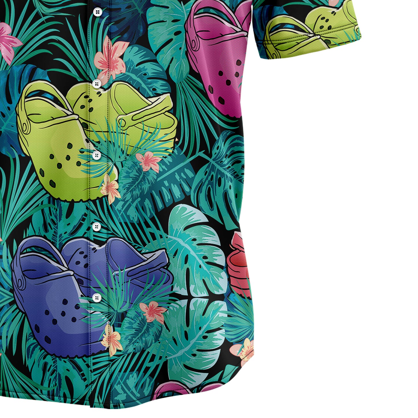 Crocs Shoes Tropical T0907 Hawaiian Shirt