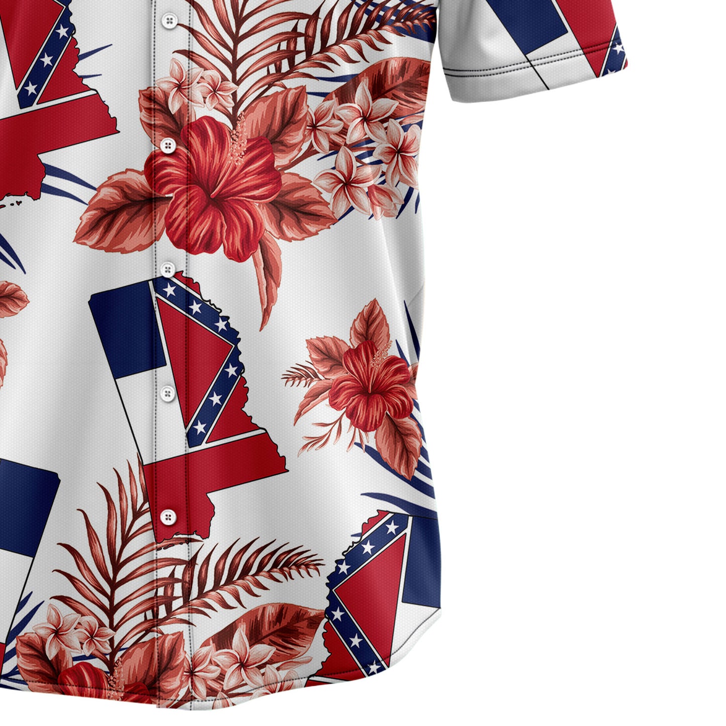 Mississippi Proud G5729 Hawaiian Shirt