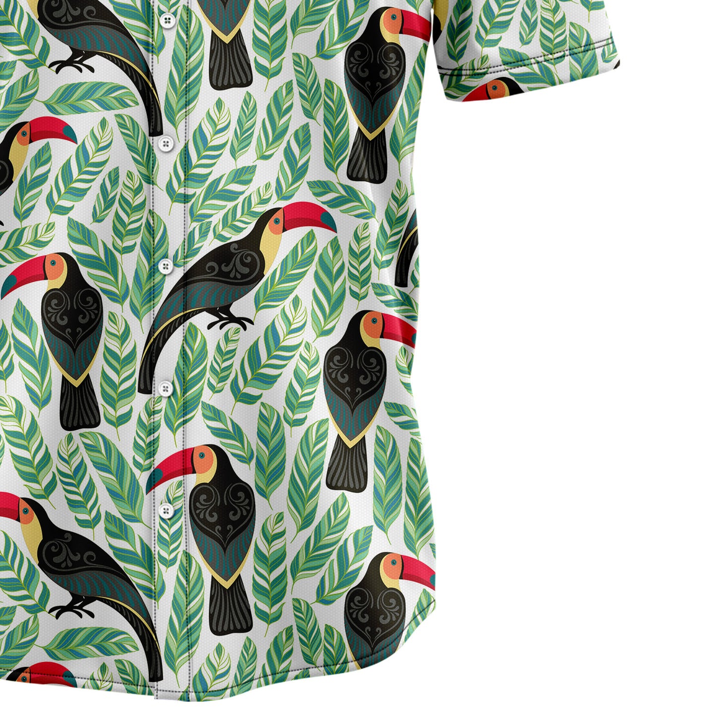 Toucan Bird Leaves T0607 Hawaiian Shirt