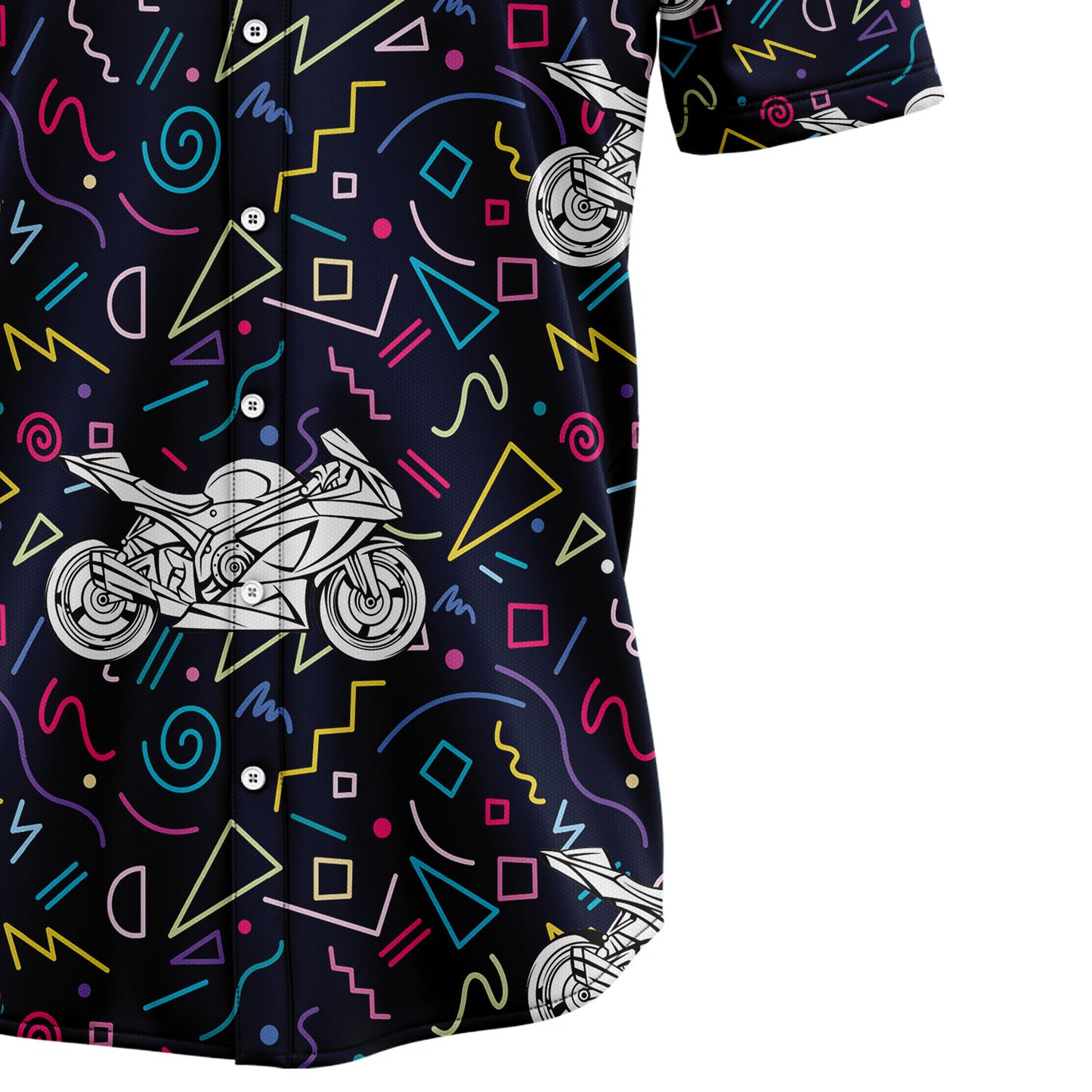 Amazing Motorcycles HT14715 Hawaiian Shirt