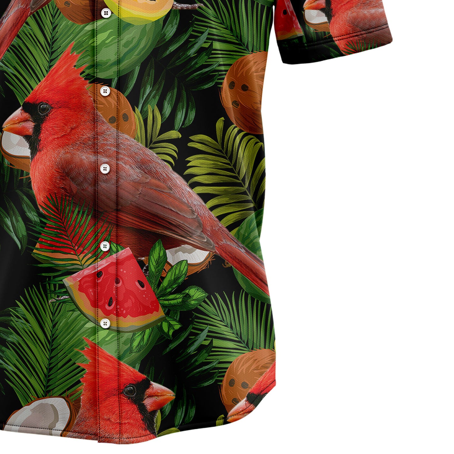 Cardinal Tropical Fruit T1007 Hawaiian Shirt