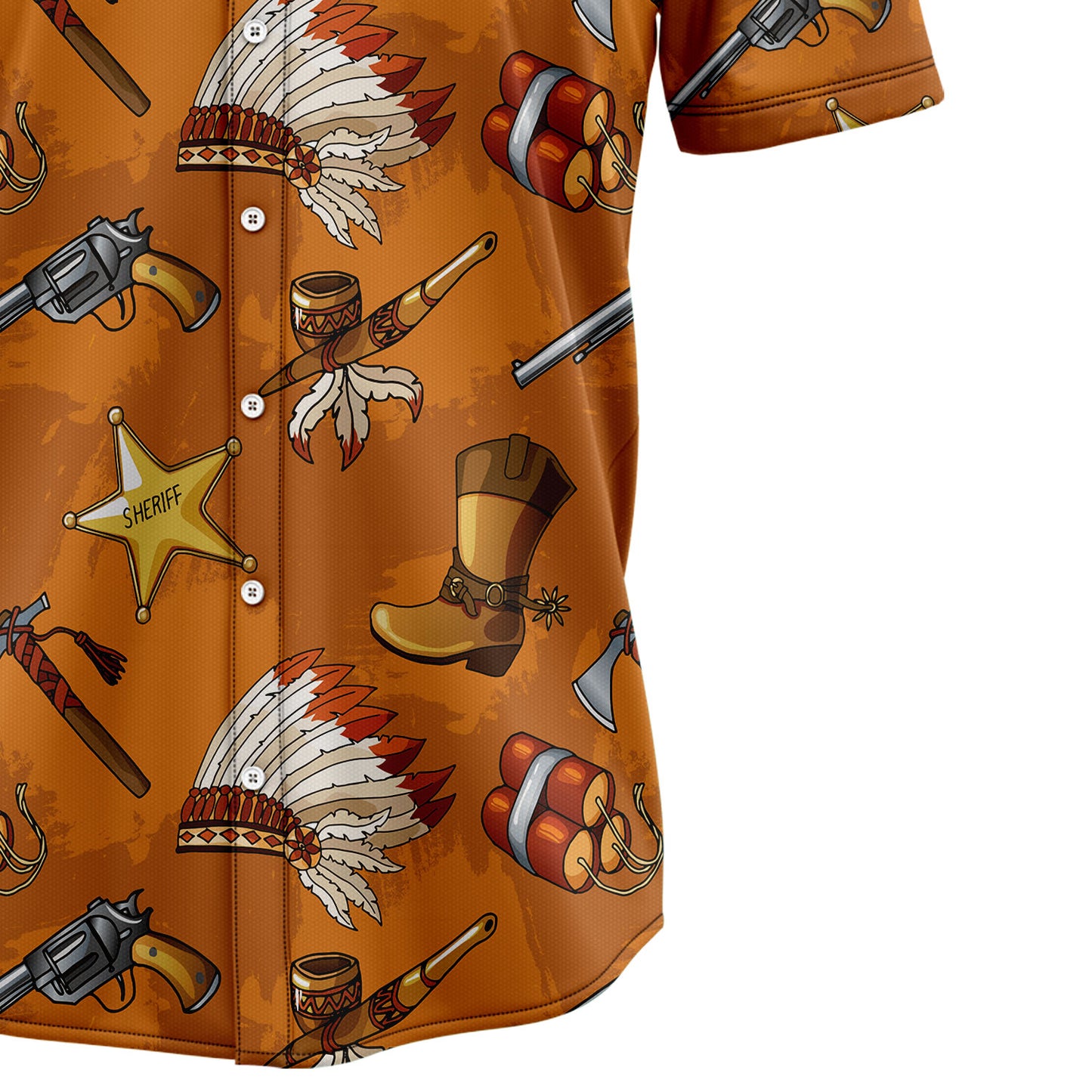 Cowboys And Indians H97217 Hawaiian Shirt