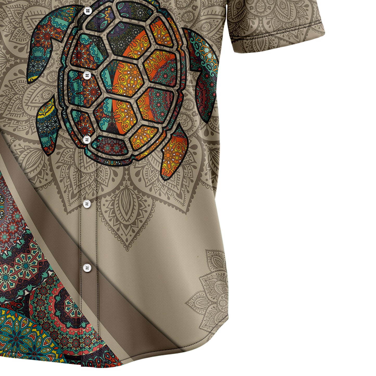 Turtle Mandala H147023 Hawaiian Shirt