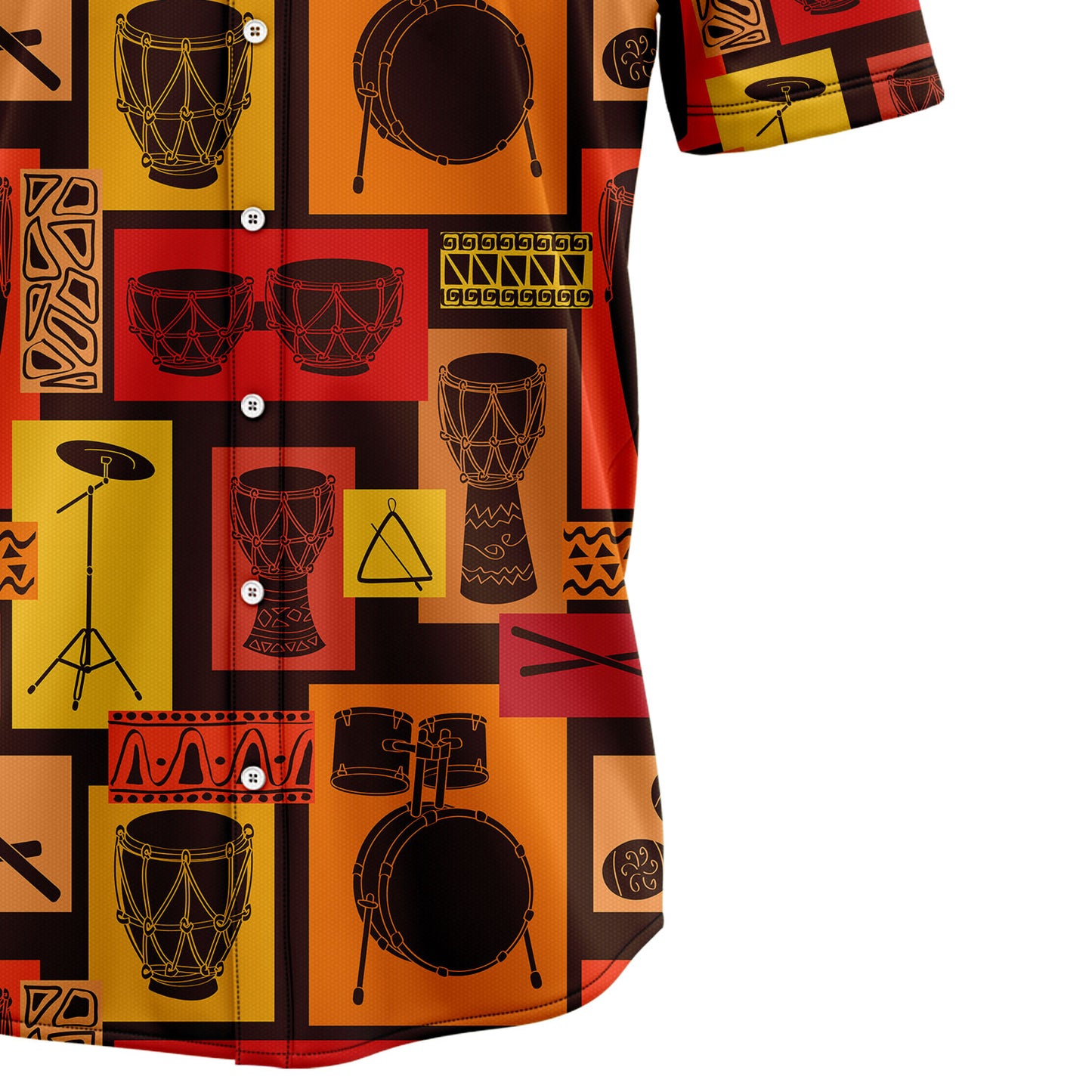 Drums Percussion Sets T0907 Hawaiian Shirt