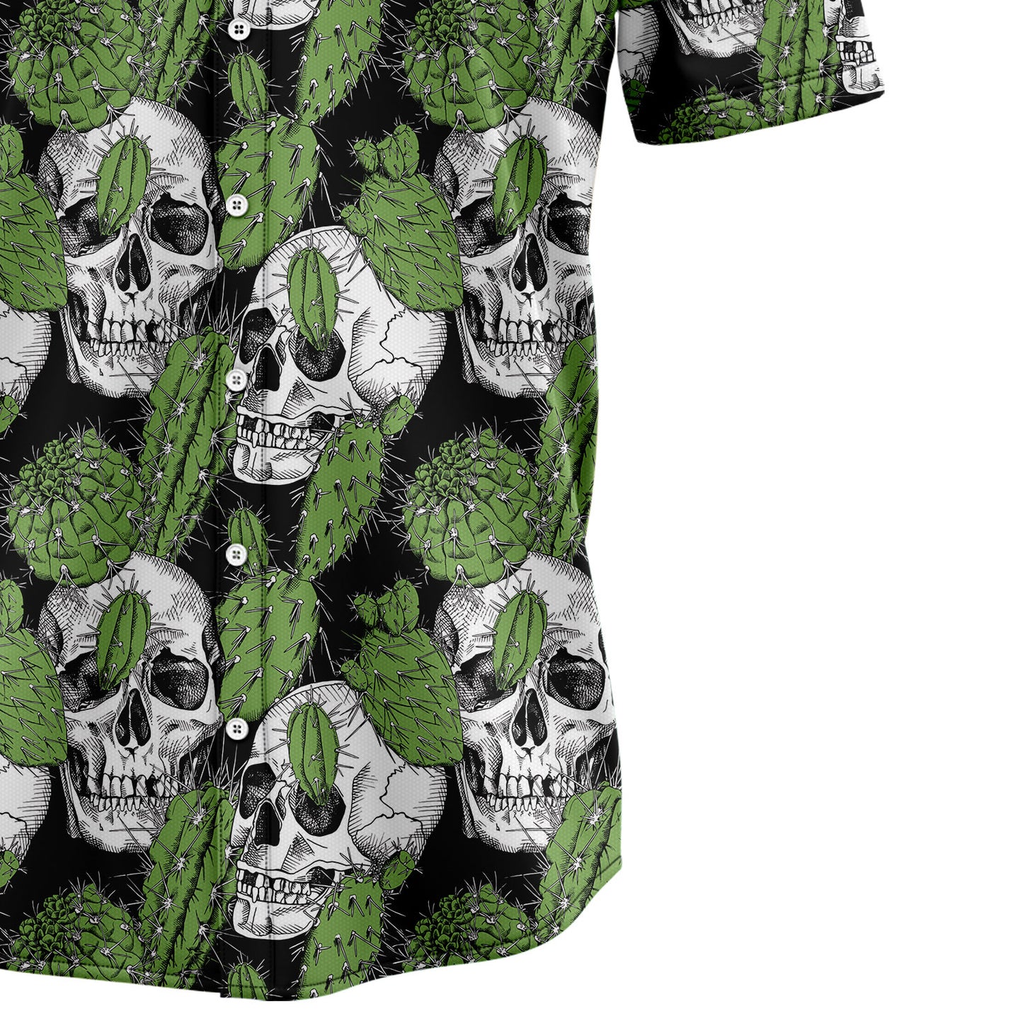 Skull Cactus T0607 Hawaiian Shirt