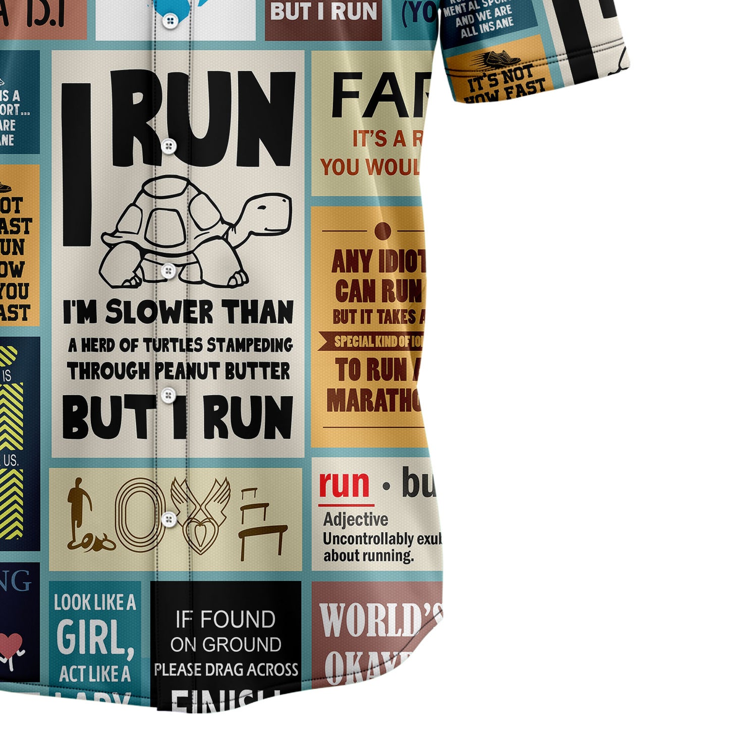 Running Life T0807 Hawaiian Shirt