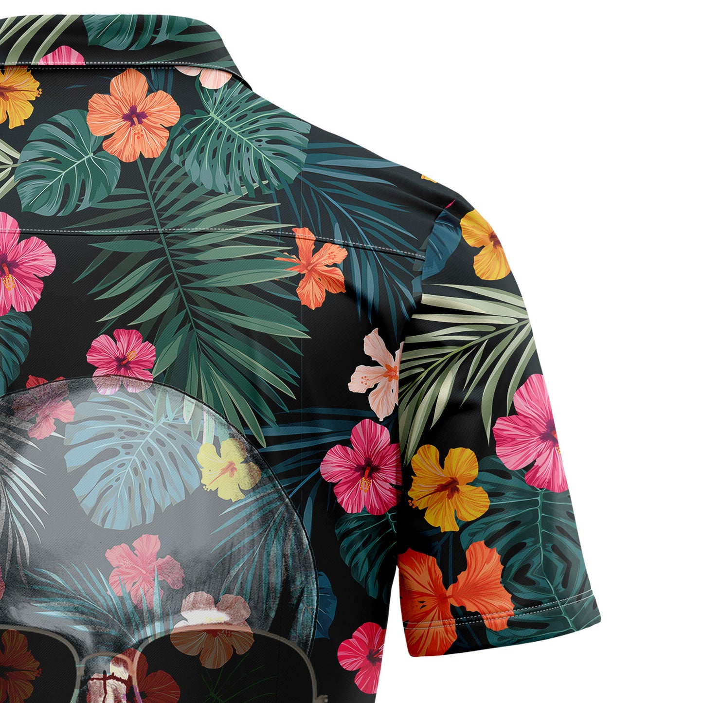 Skull Tropical T0107 - Hawaii Shirt