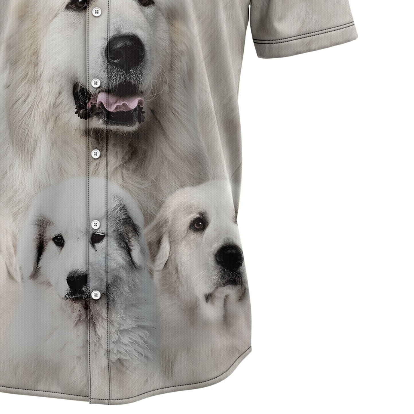 Great Pyrenees Great D0807 Hawaiian Shirt