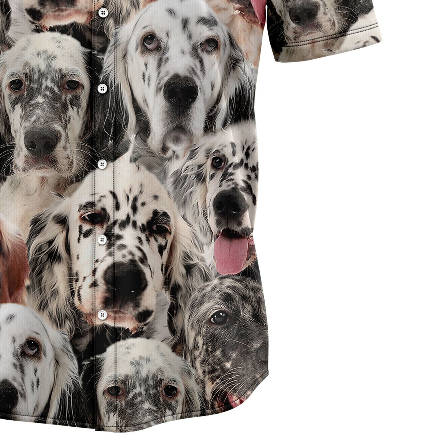 English Setter Awesome D0107 Hawaiian Shirt