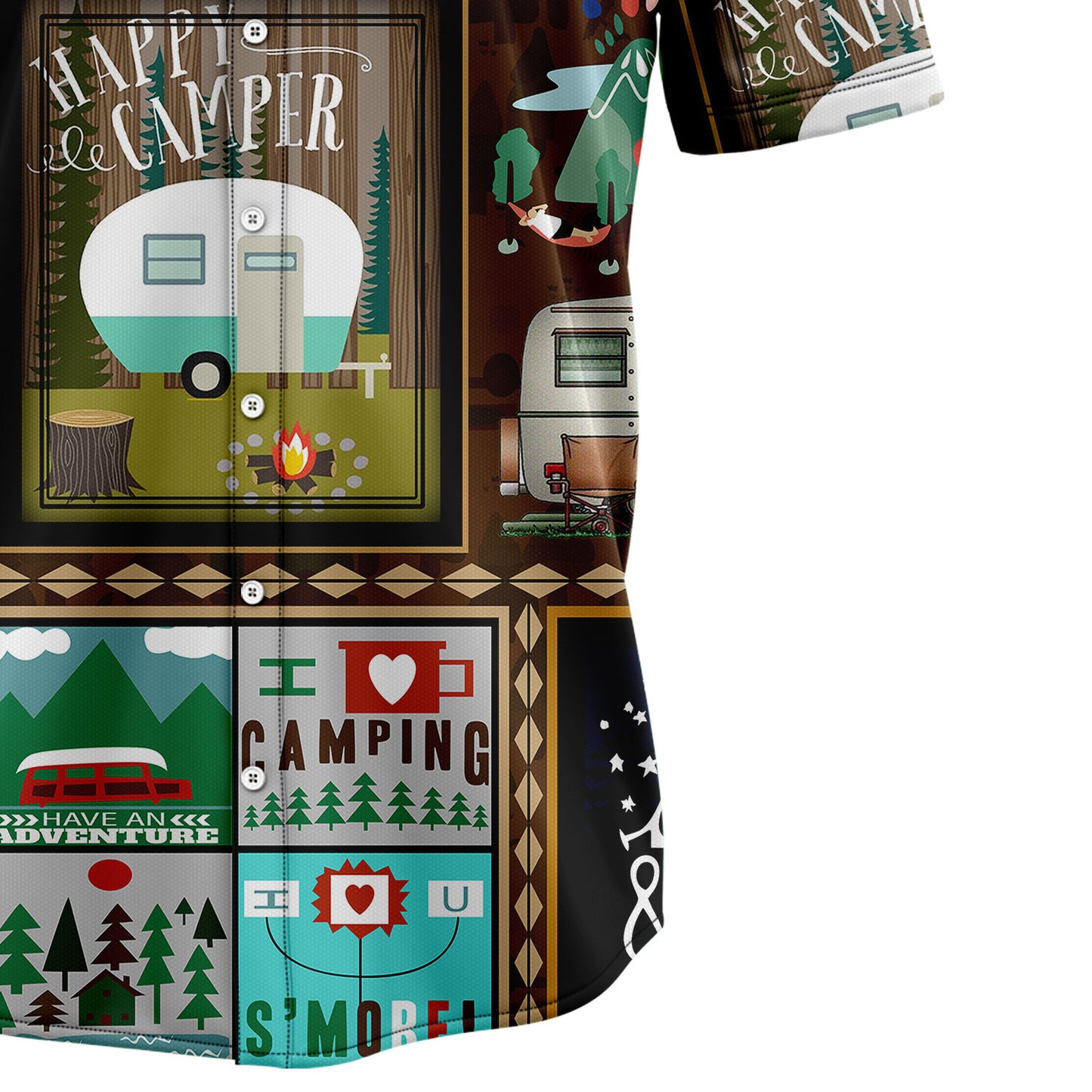Camping Life T0807 Hawaiian Shirt