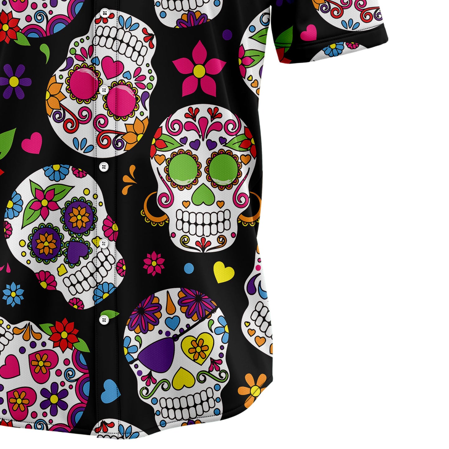 Awesome Sugar Skull G5703 Hawaiian Shirt