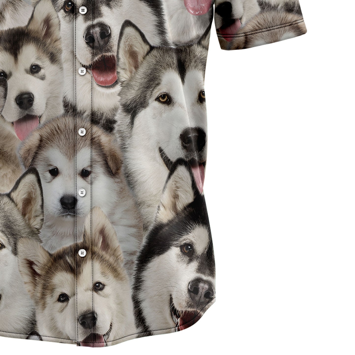 Alaskan Malamute Awesome D0107 Hawaiian Shirt