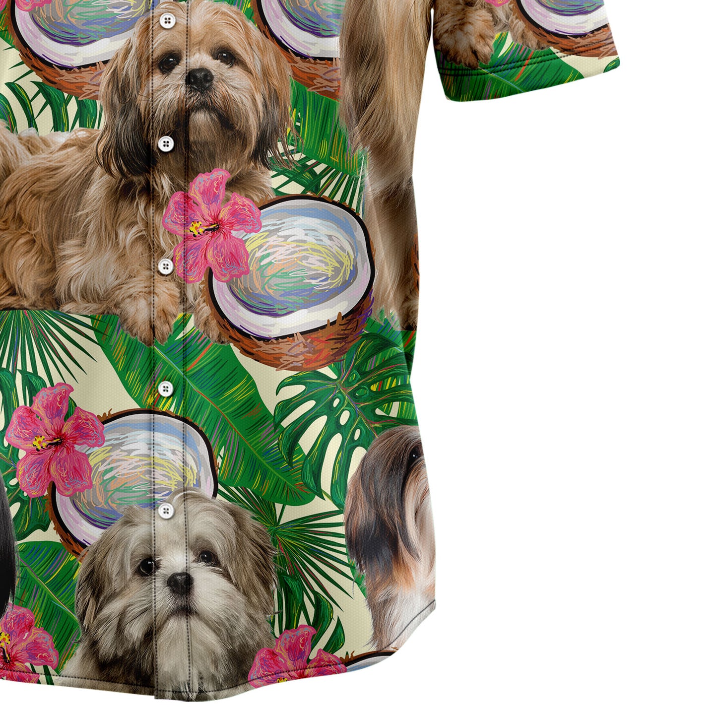 Lhasa Apso Tropical Coconut G5731 Hawaiian Shirt