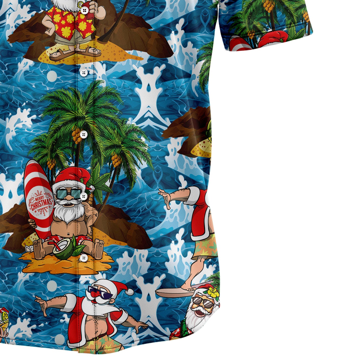Santa Claus Crusoe G51211 Hawaiian Shirt
