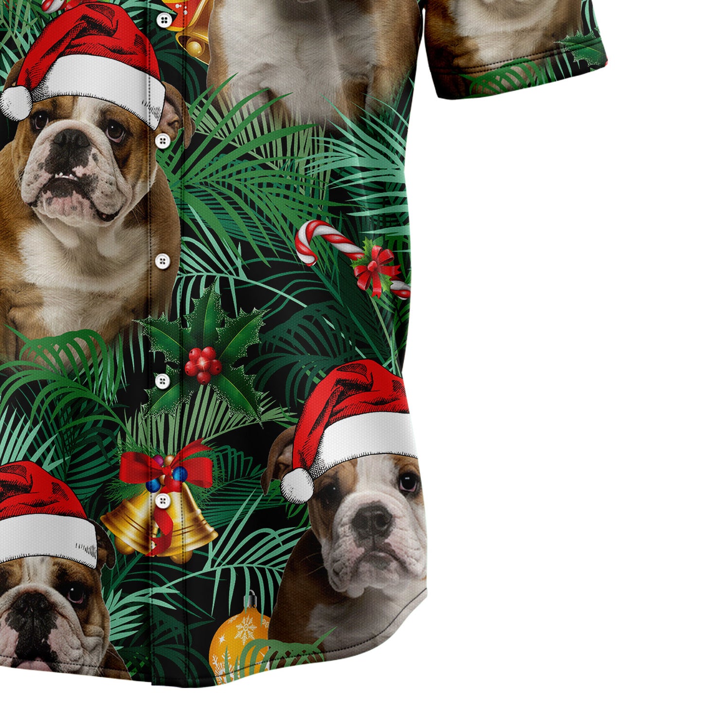 Bulldog Christmas G51211 Hawaiian Shirt
