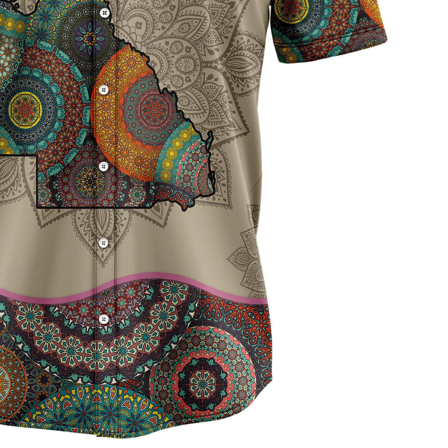 Awesome Queensland Mandala H9918 Hawaiian Shirt