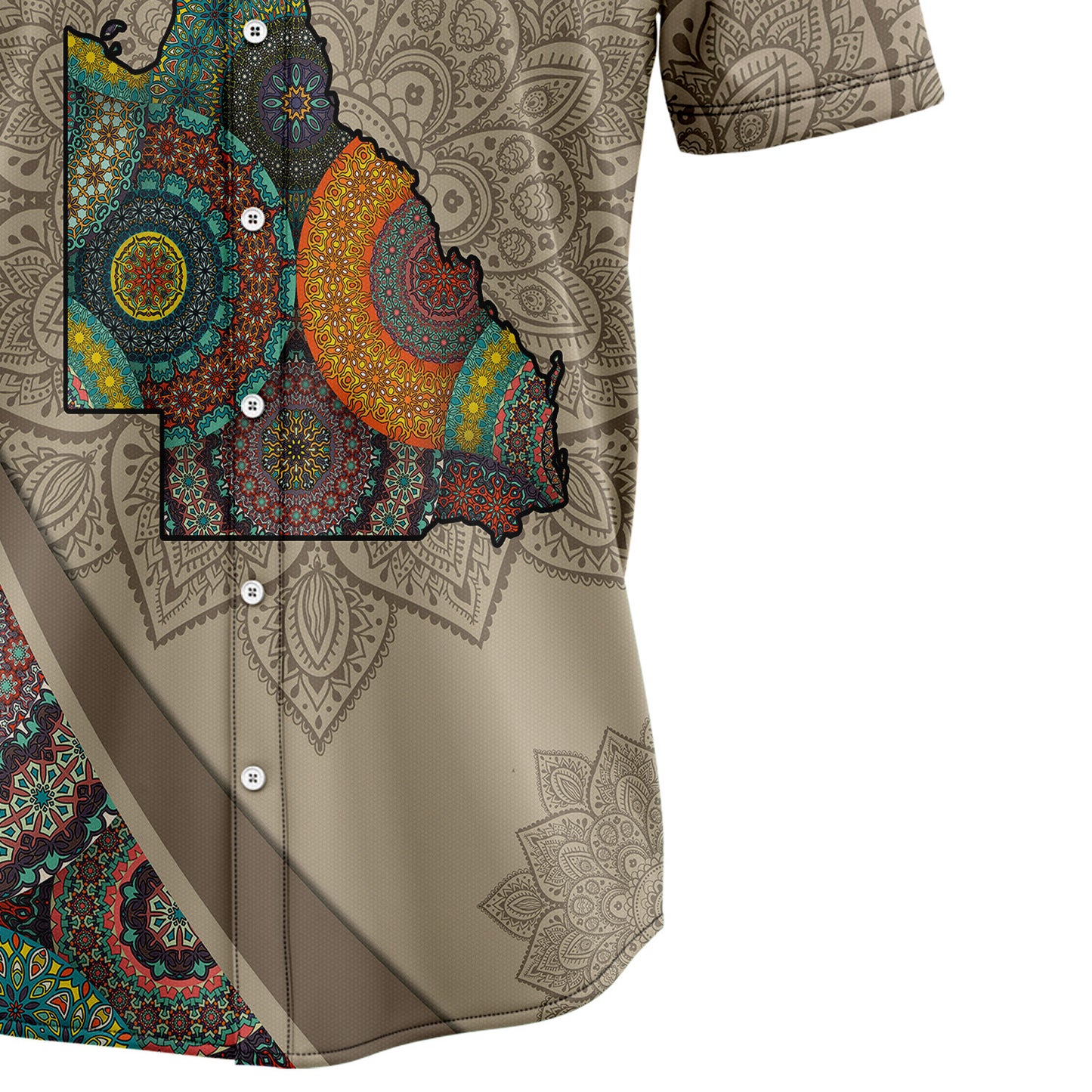 Queensland Mandala H7920 Hawaiian Shirt