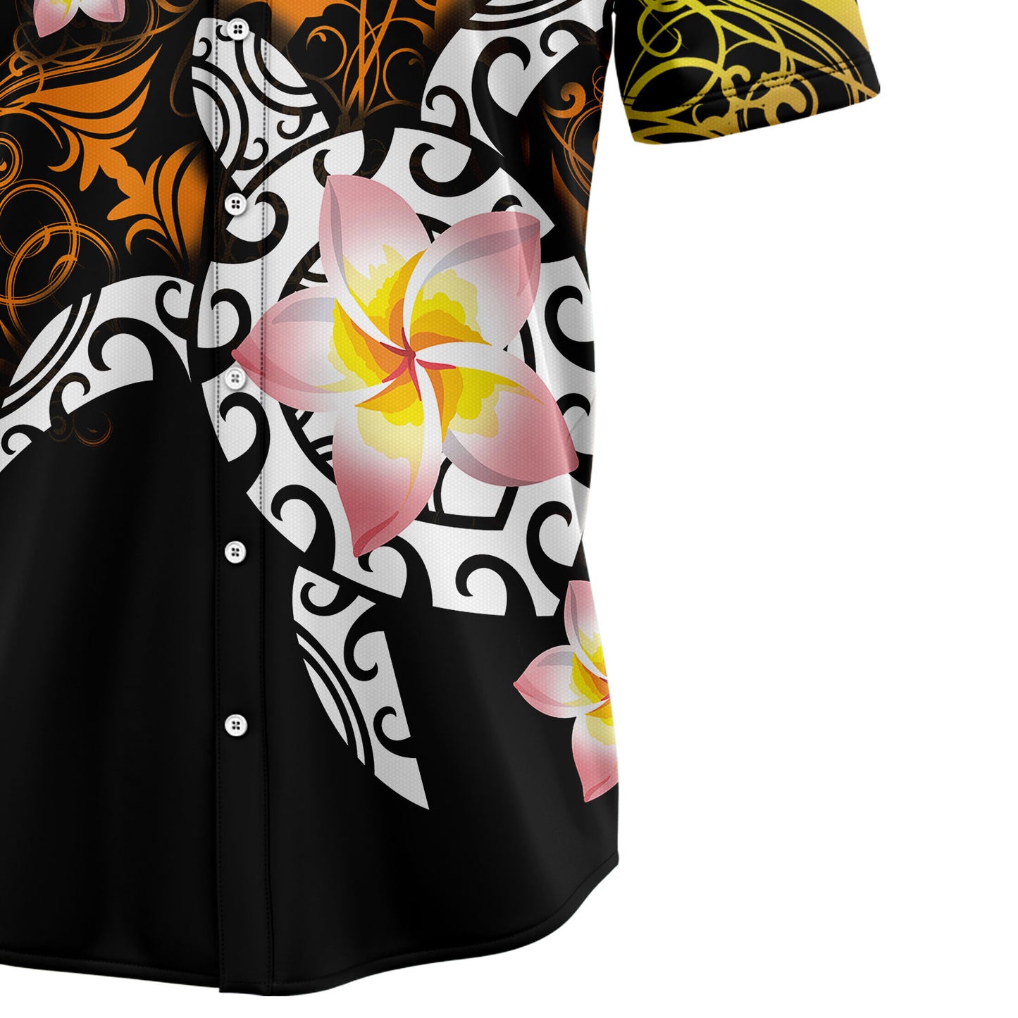Turtle Floral T1308 Hawaiian Shirt
