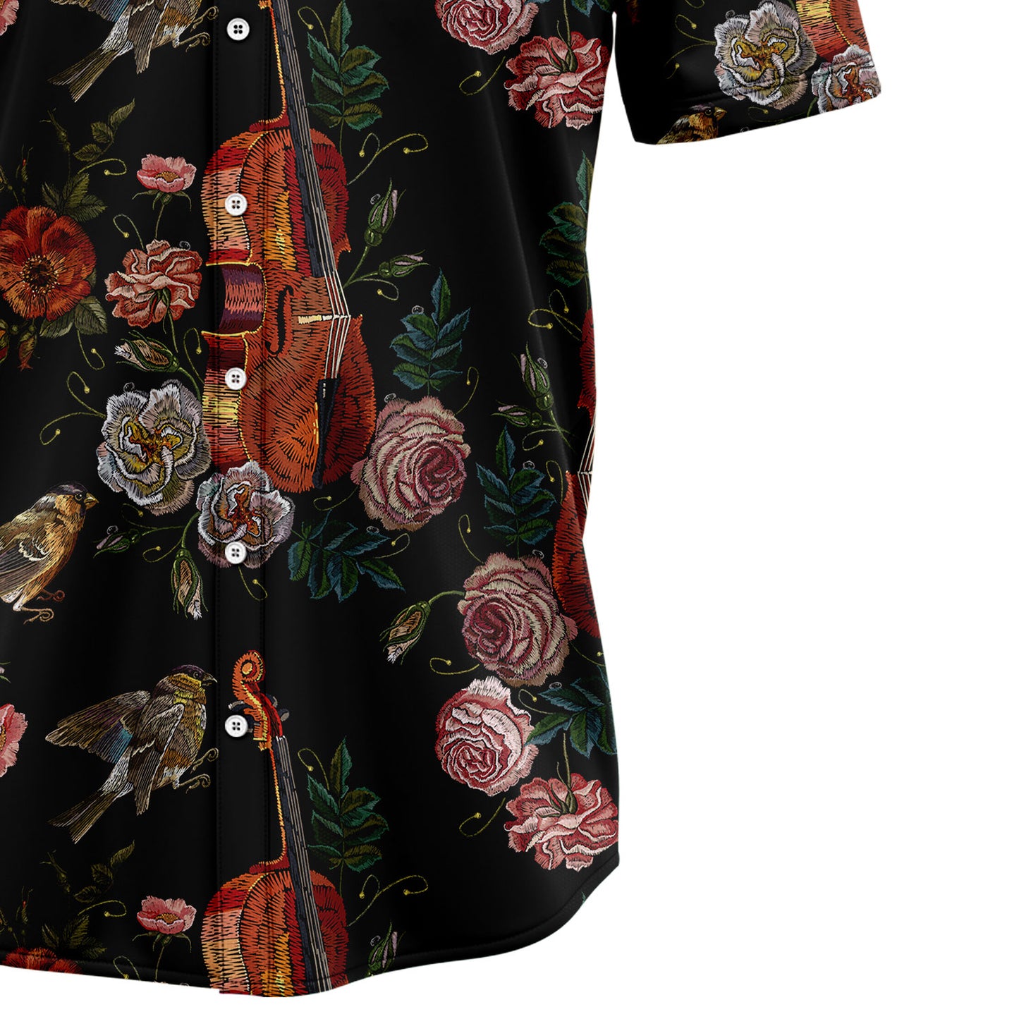 Vintage Violin H11832 Hawaiian Shirt