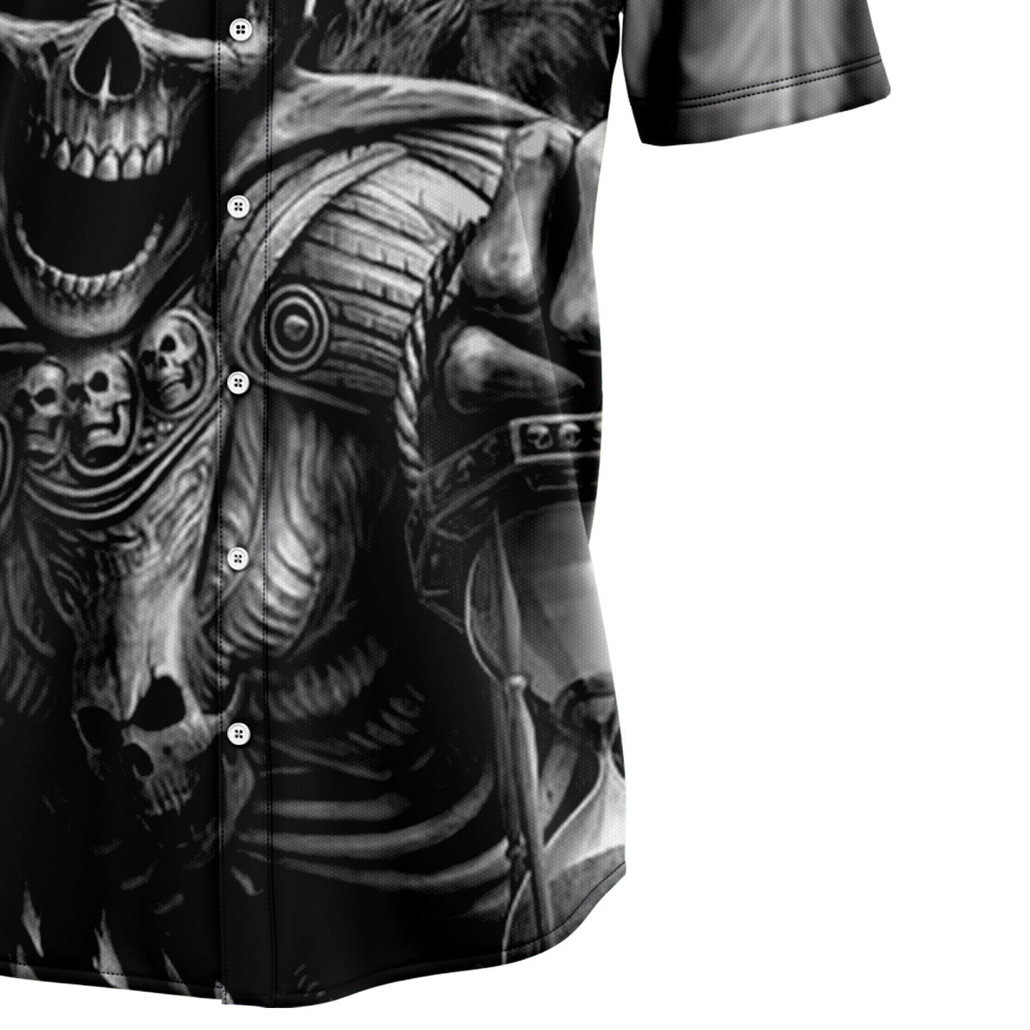 Reaper Skull G5811 Hawaiian Shirt