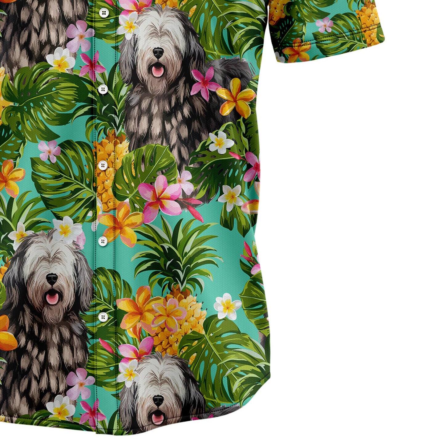 Tropical Pineapple Bergamasco H137063 Hawaiian Shirt