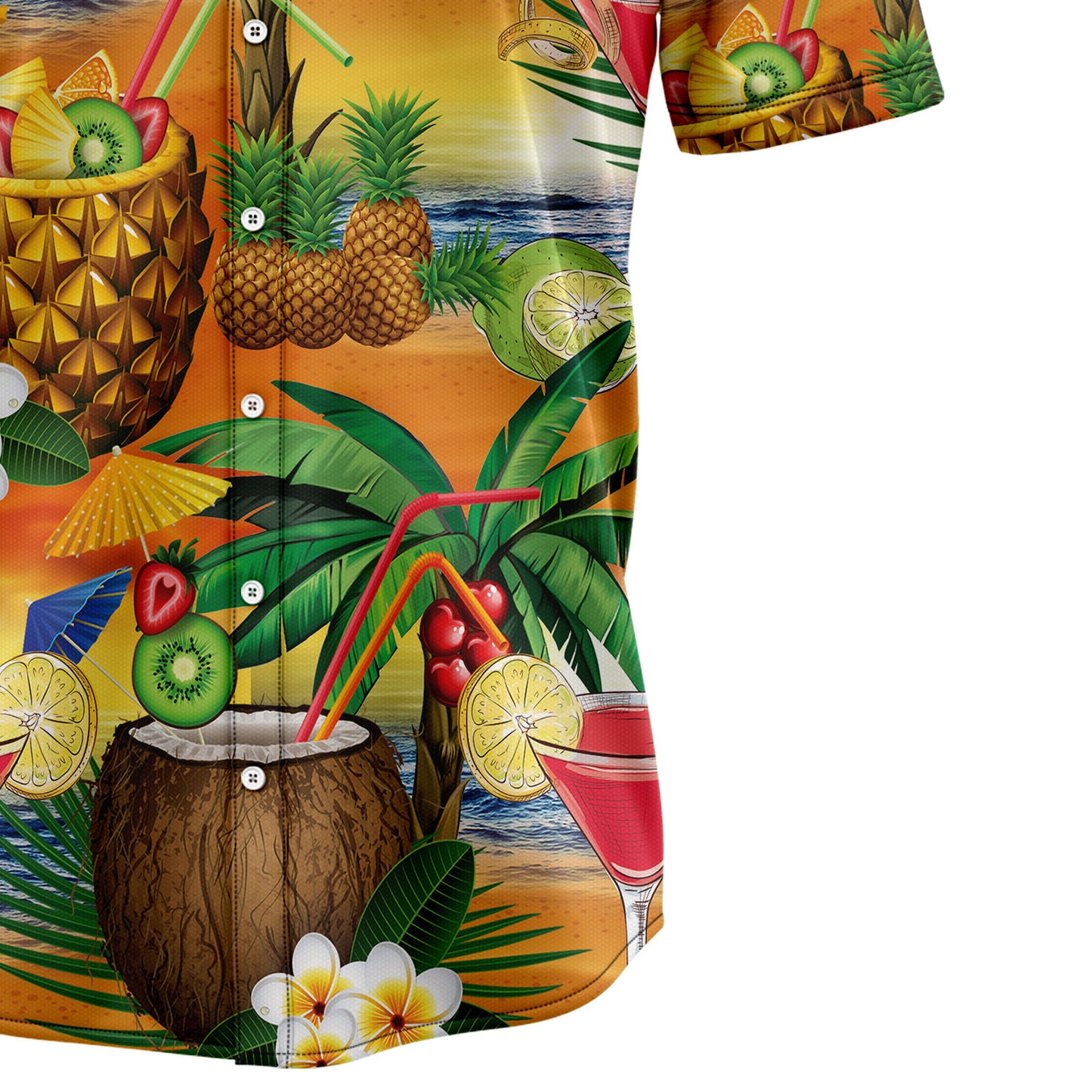 Paradise Cosmopolitan Cocktail G5806 Hawaiian Shirt
