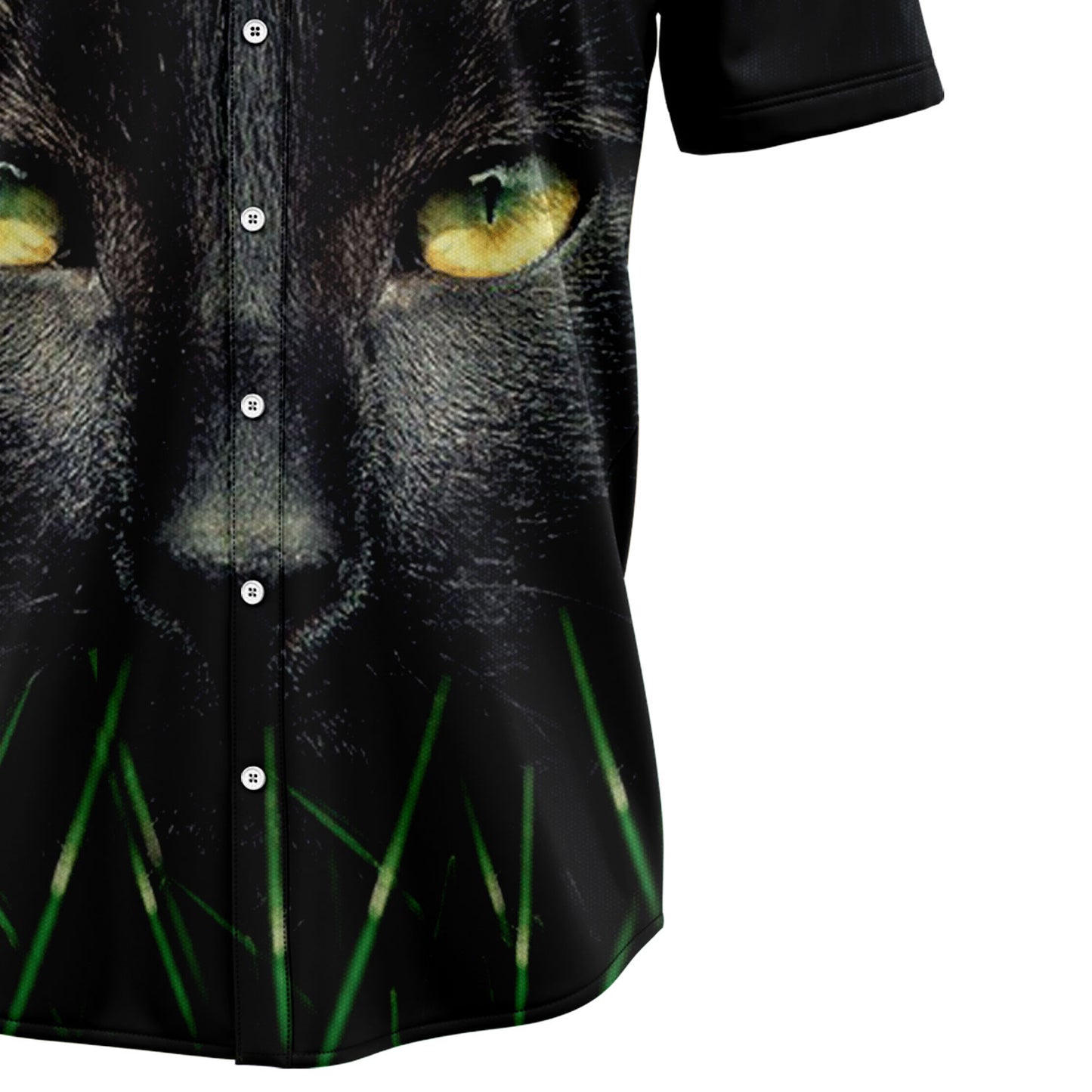 Black Cat Eyes G5805 Hawaiian Shirt