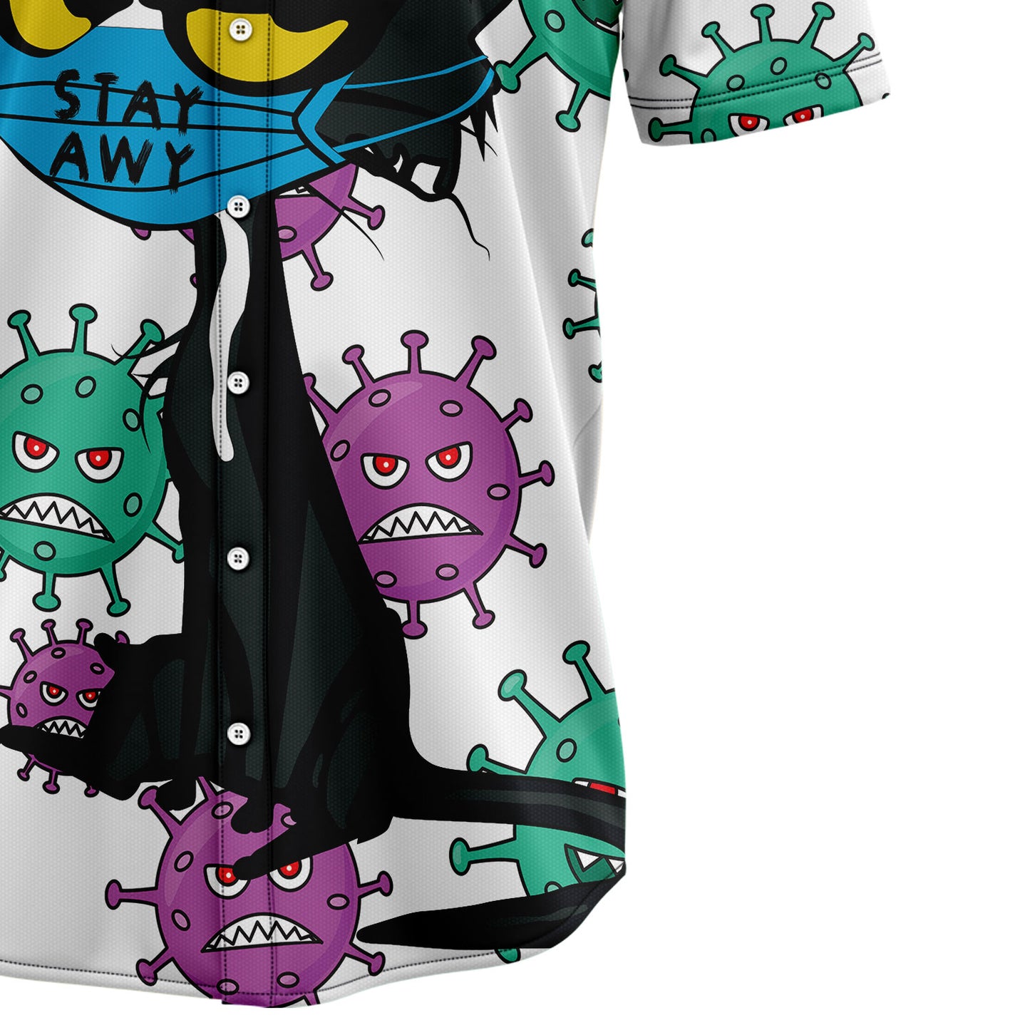 Amazing Cat HT01801 Hawaiian Shirt