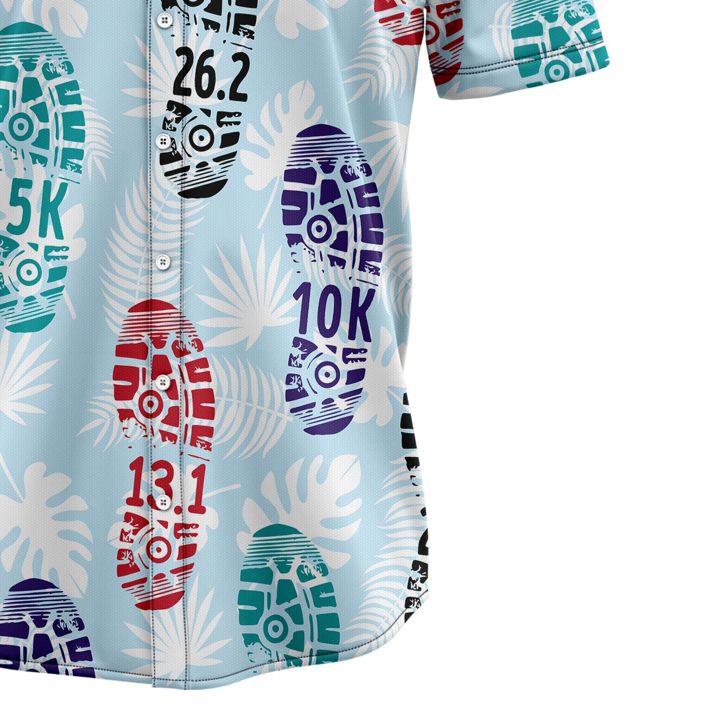 Shoes Print Marathon G5714 Hawaiian Shirt