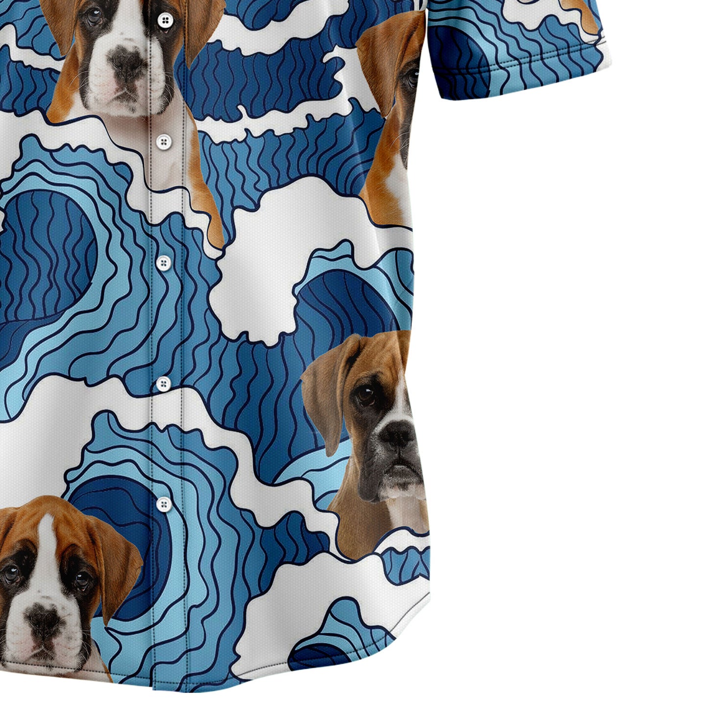 Boxer Wave H3809 Hawaiian Shirt