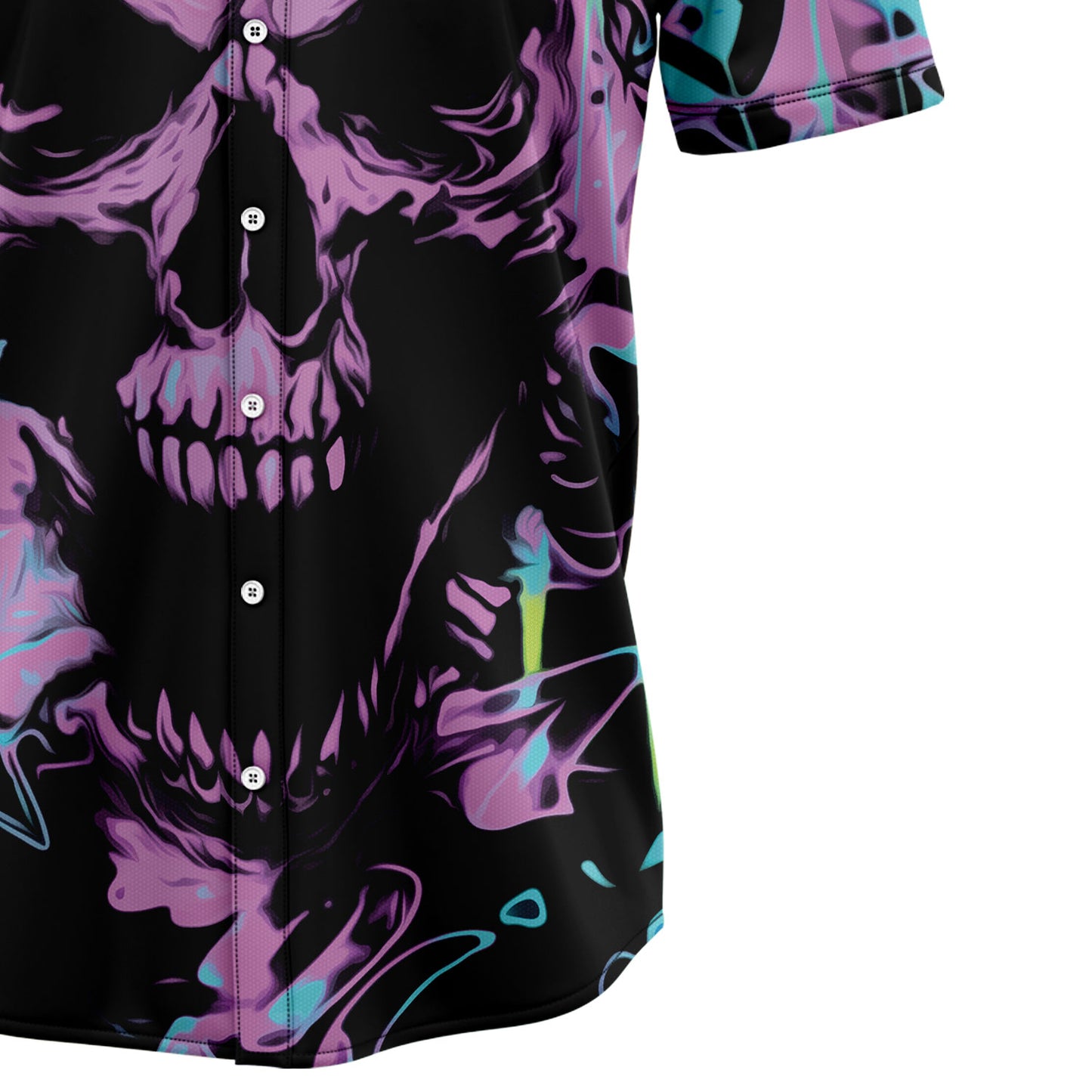 Skull EDM T0308 Hawaiian Shirt