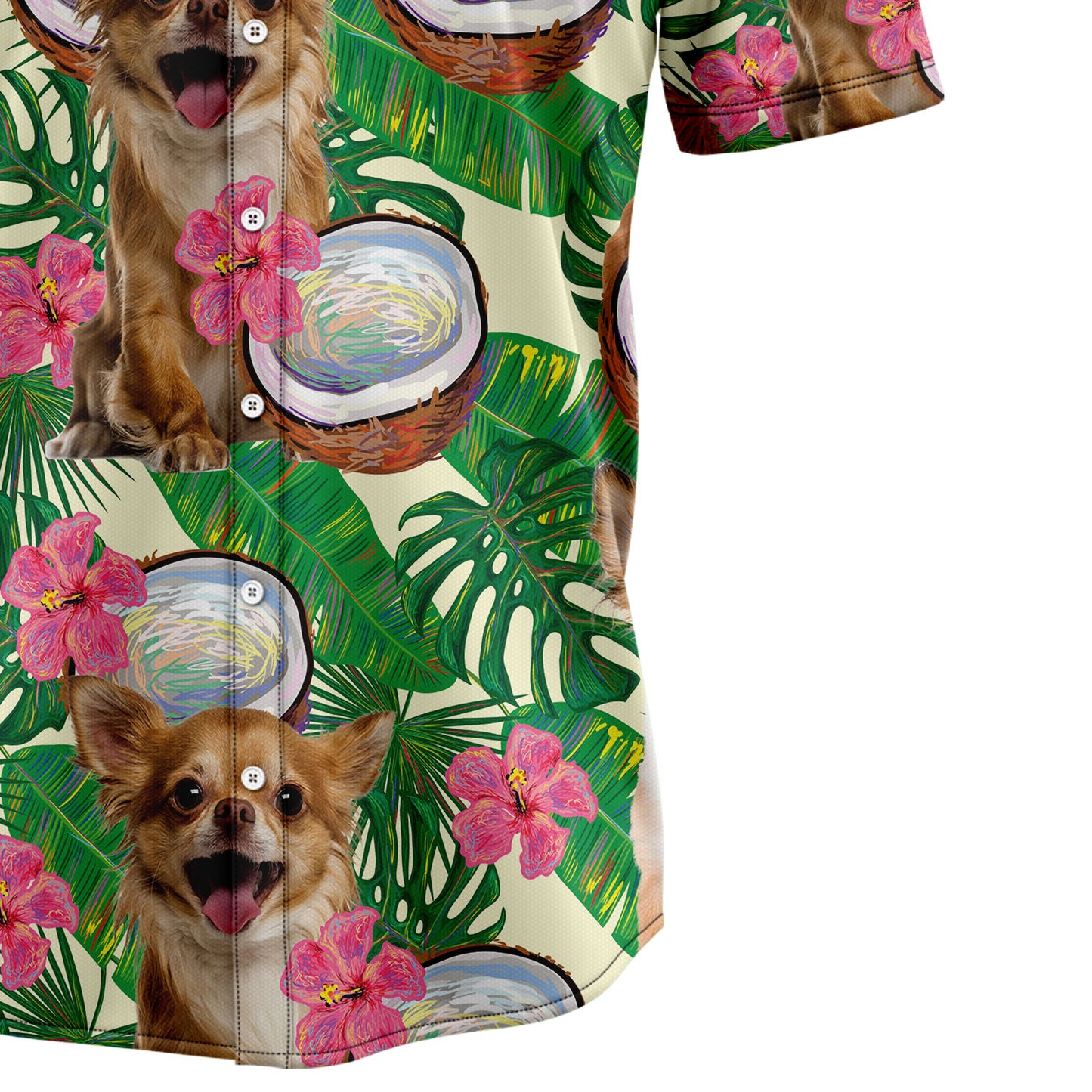 Chihuahua Tropical Coconut G5731 Hawaiian Shirt