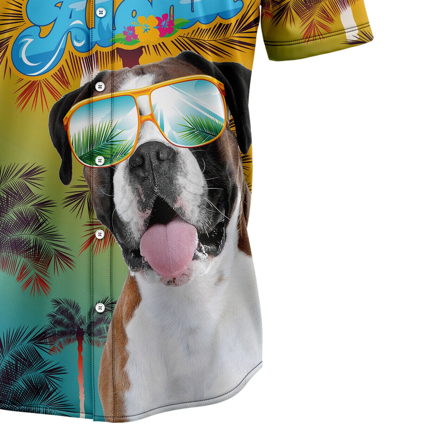 Boxer Aloha D3107 Hawaiian Shirt
