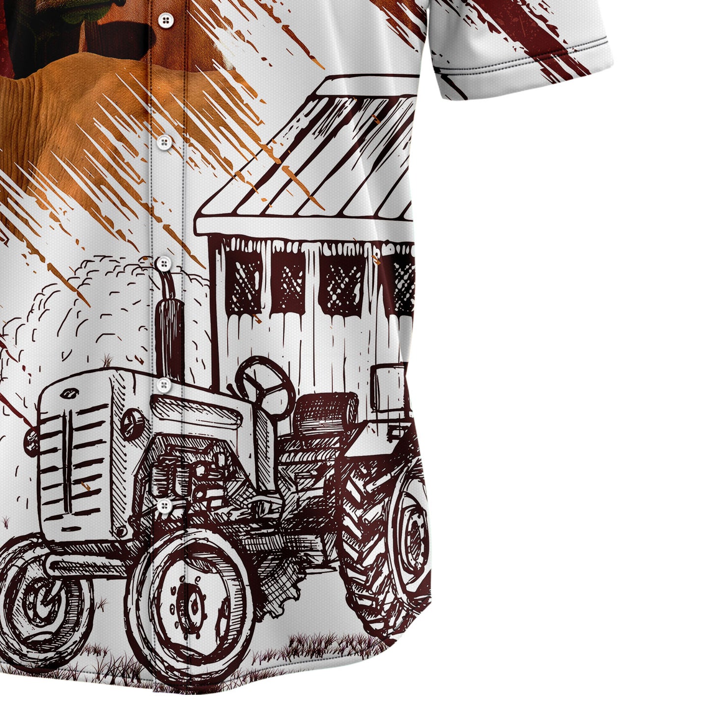 Cow Farm T3007 Hawaiian Shirt