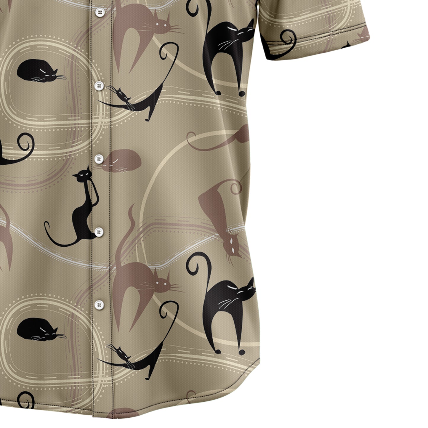 Amazing Black Cat 1 HT10716 Hawaiian Shirt