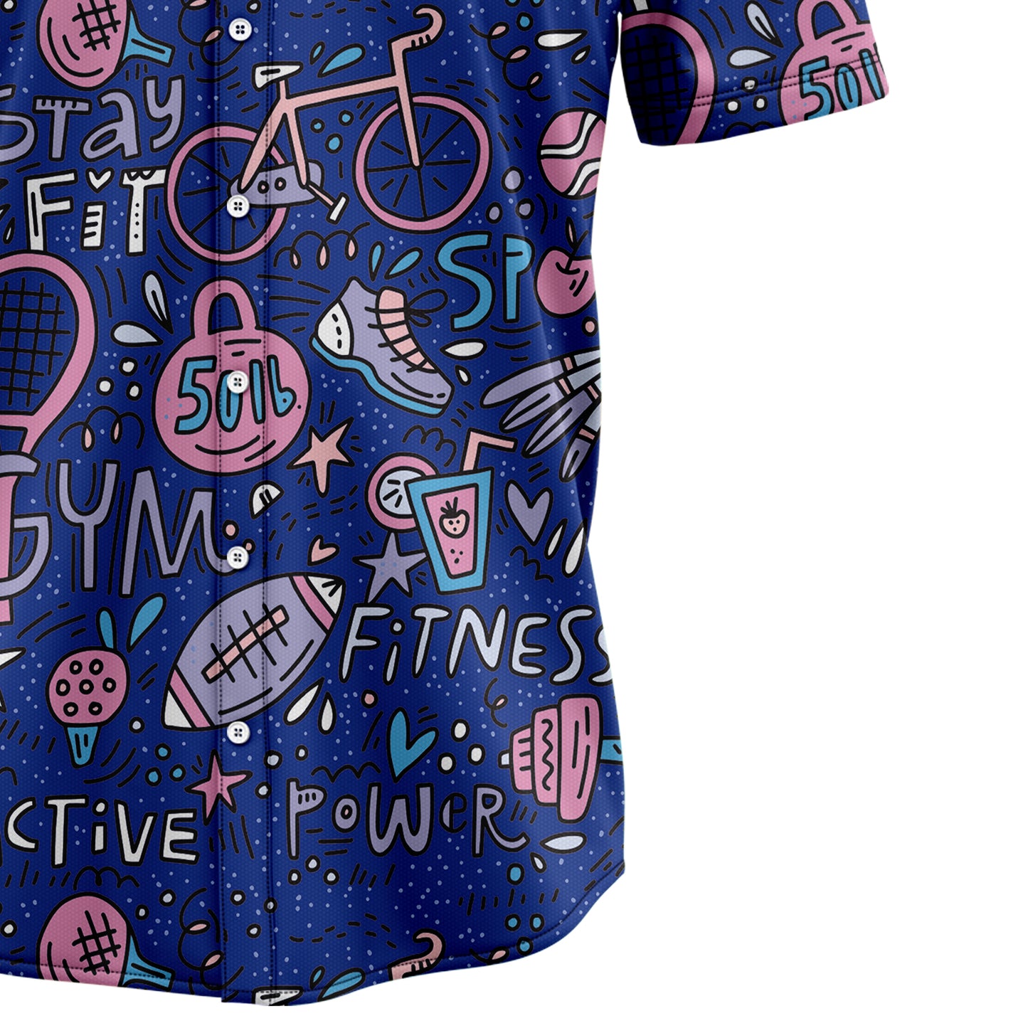 Amazing Gym Girl HT10713 Hawaiian Shirt