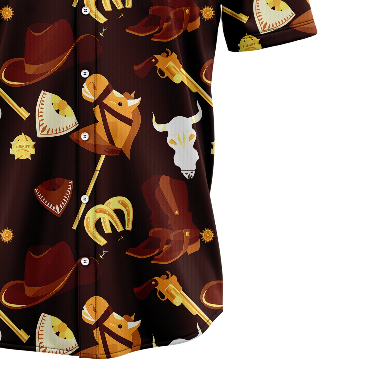 Amazing Wild West HT10712 Hawaiian Shirt