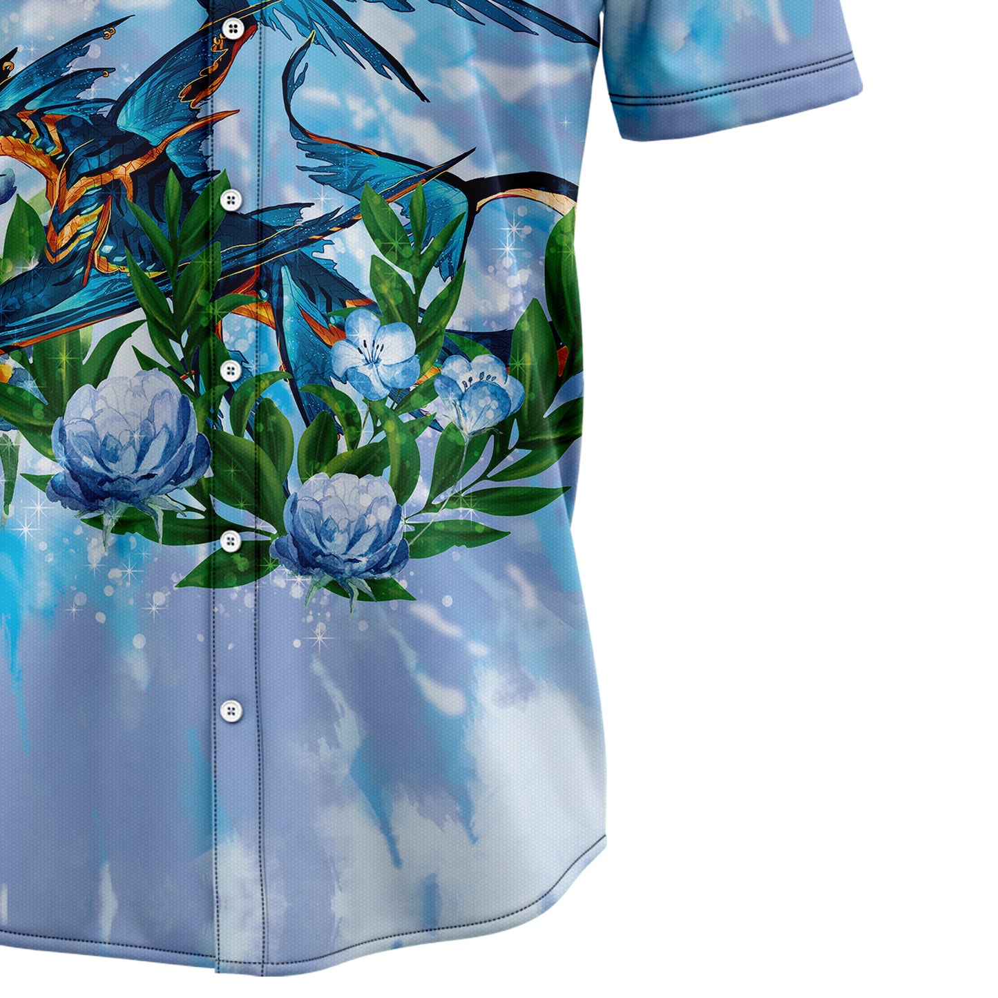 Dragon Tie Dye H97325 Hawaiian Shirt