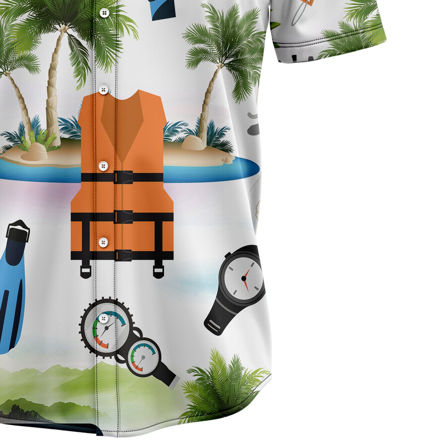 Scuba Diving Lover G5713 Hawaiian Shirt