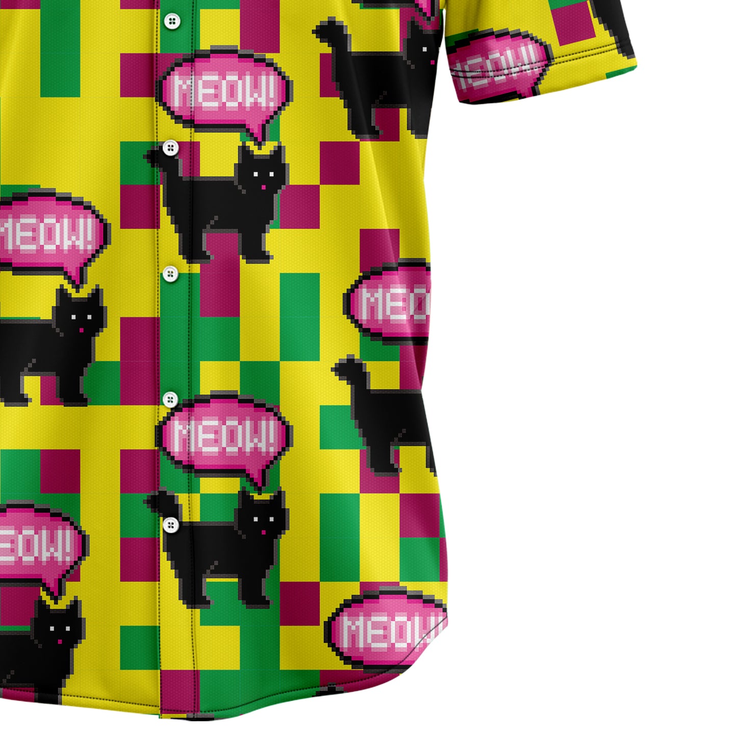 Lovely Black Cat TG5713 Hawaiian Shirt