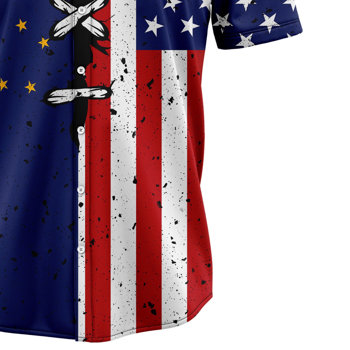 Alaska USA Flag T2907 Hawaiian Shirt