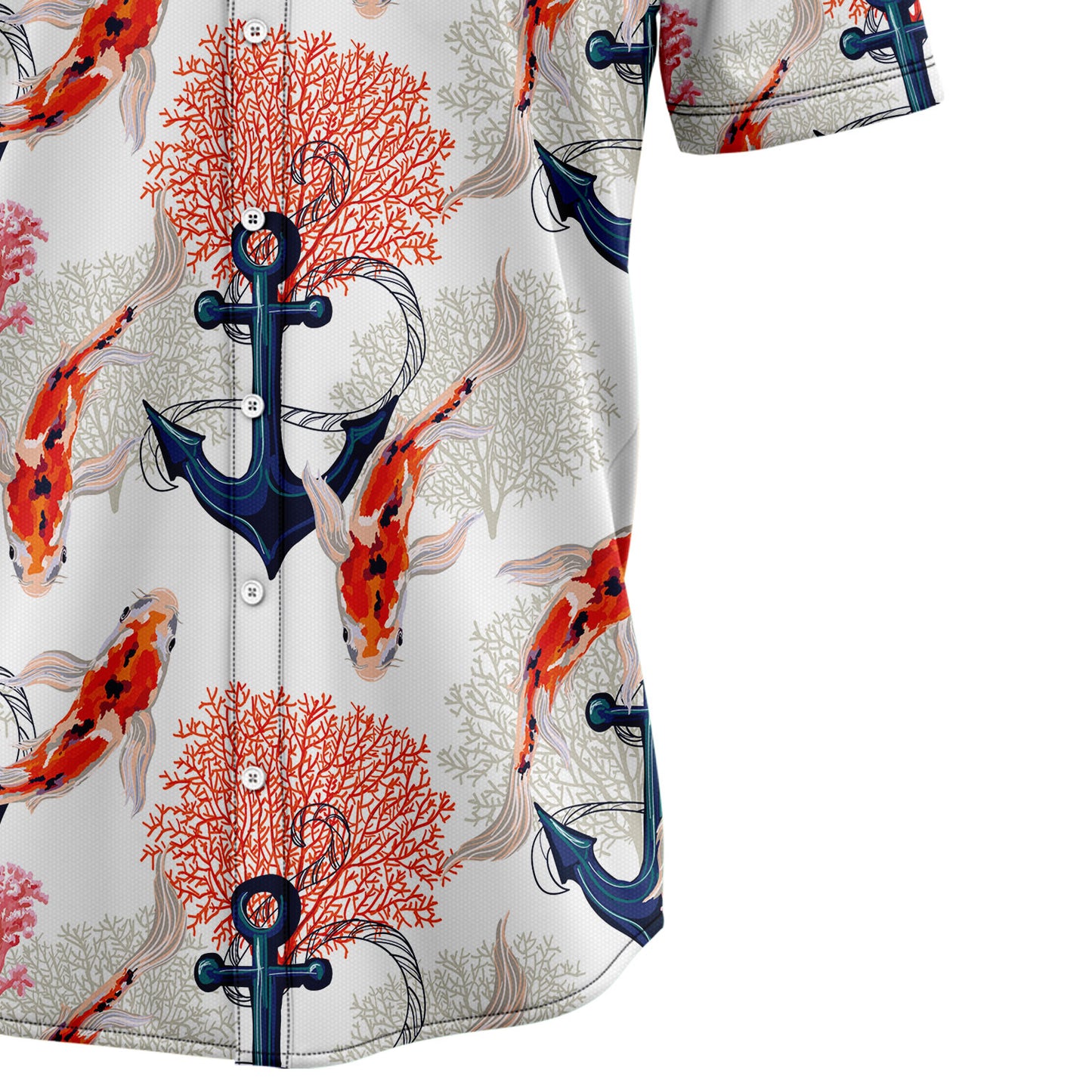 Colorful Koi H27703 Hawaiian Shirt