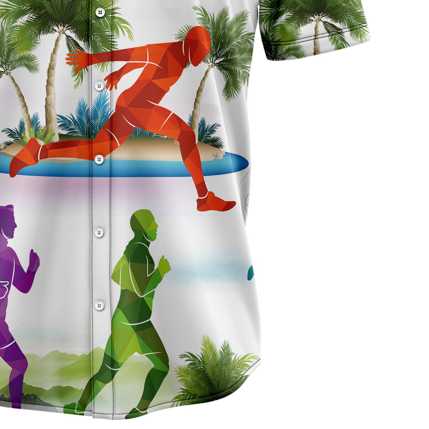 Running Lover G5713 Hawaiian Shirt